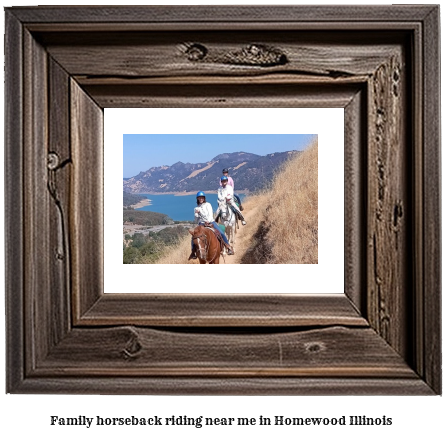 family horseback riding near me in Homewood, Illinois